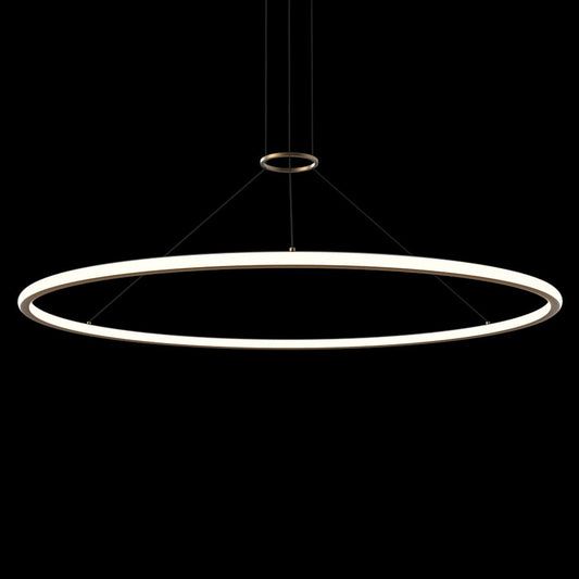 Sonneman Luna 62" Wide LED Ring Chandelier - 2700K