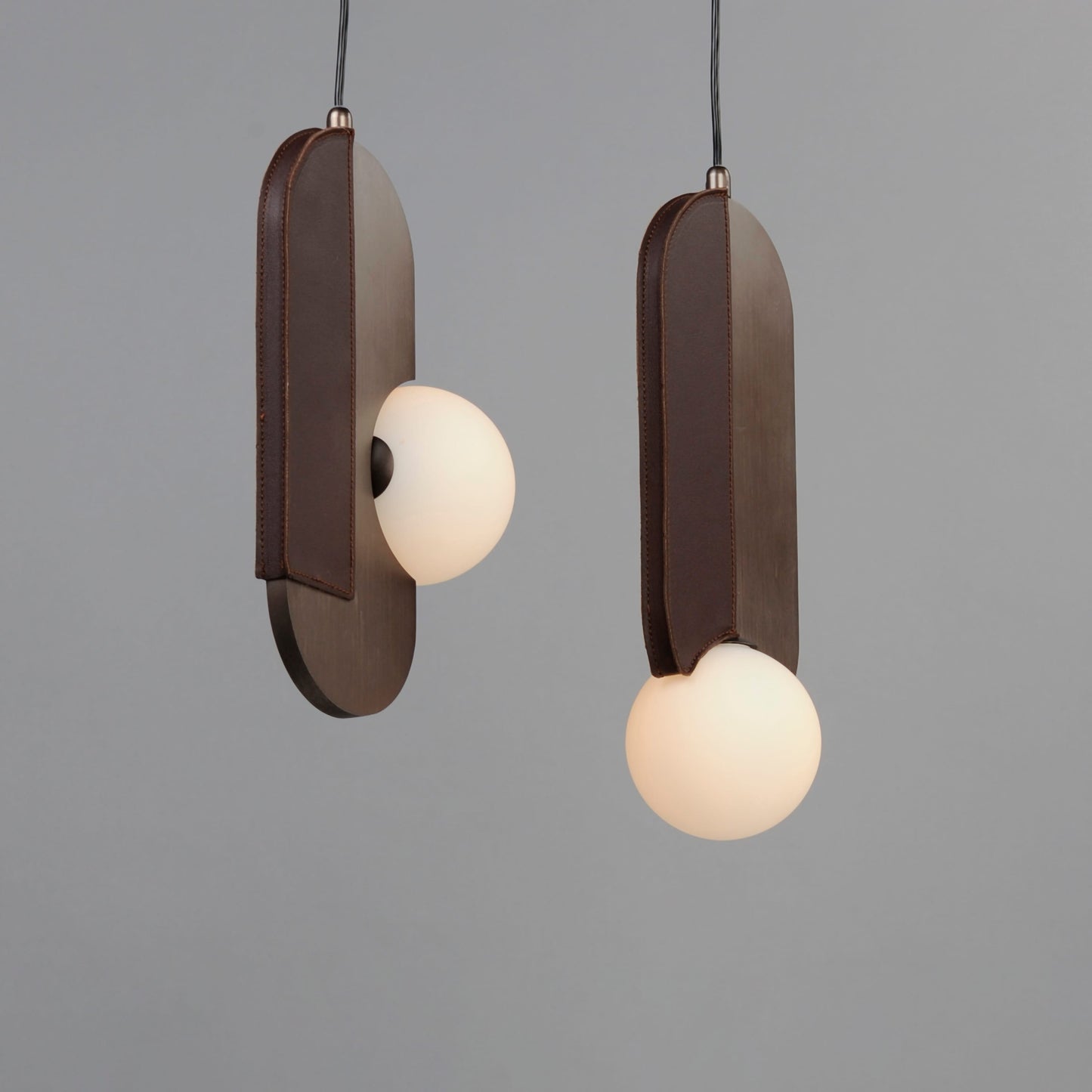 Stitched 5 Light 48" Wide LED Linear Chandelier by Nina Magon