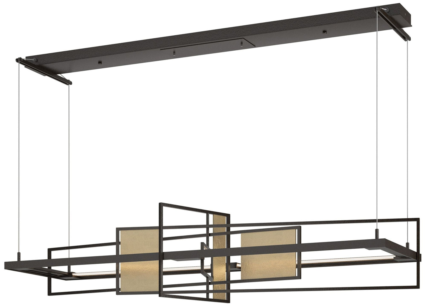 Summer LED Pendant - Oil Rubbed Bronze - Gold