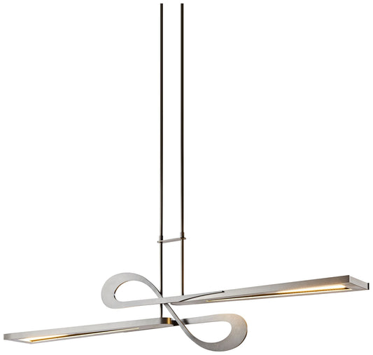 Switchback 49 3/4"W Steel LED Kitchen Island Light Pendant