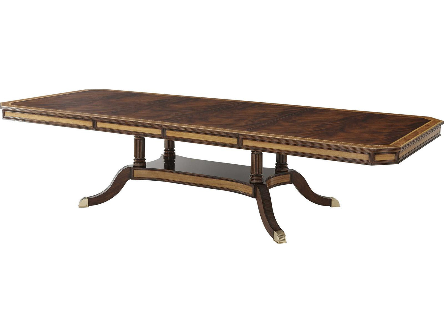 Gabrielle's 132-Inch Extending Dining Table in Mahogany
