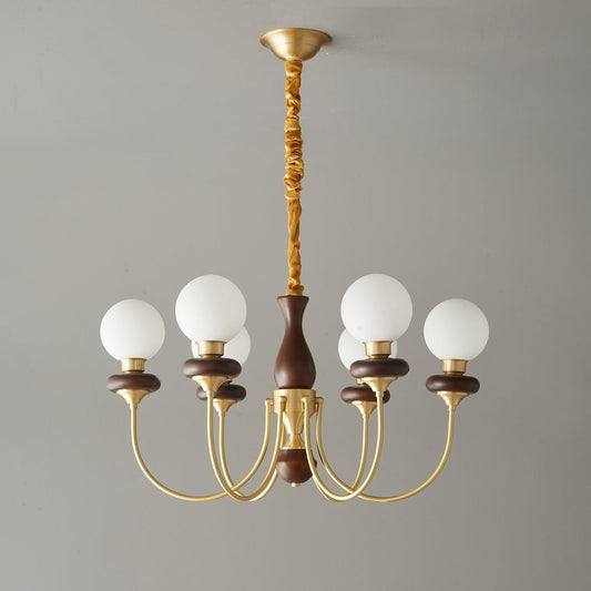 Valmont Arc Glass Chandelier