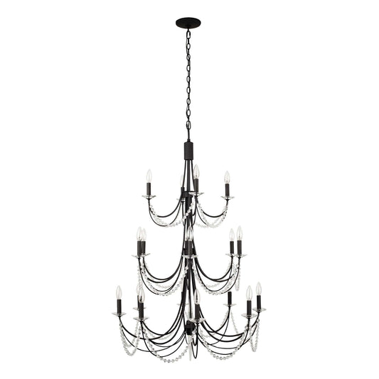 Brentwood 18 Light 32" Wide Taper Candle Style Chandelier