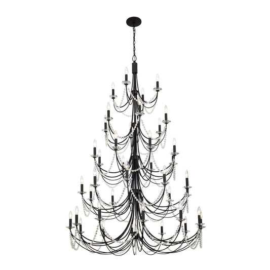 Brentwood 40 Light 48" Wide Taper Candle Style Chandelier