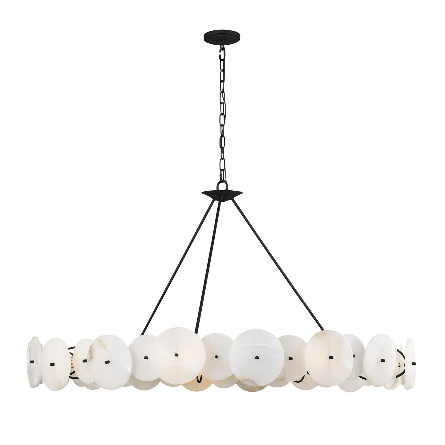 Cosmos 9 Light 48" Wide Ring Chandelier