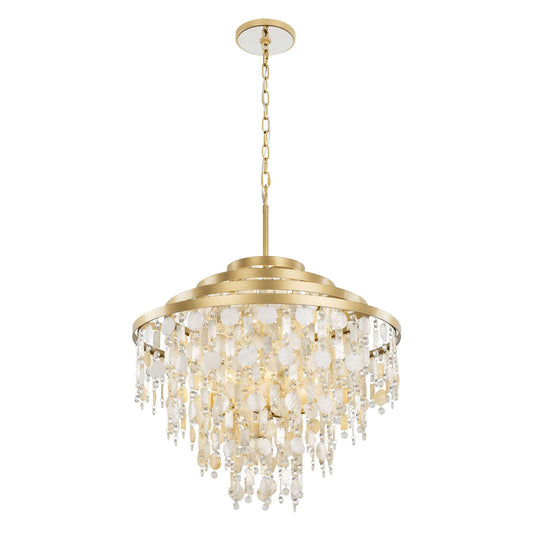 Kalani 10 Light 28" Wide Waterfall Chandelier