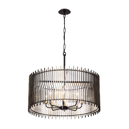 Park Row 8 Light 32" Wide Pendant