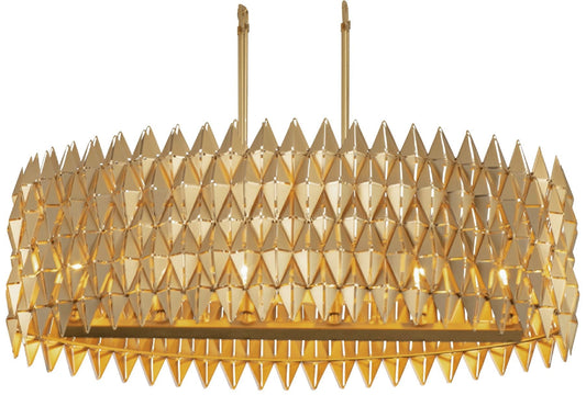 Varaluz Forever 35 1/2"W French Gold Island Pendant Light