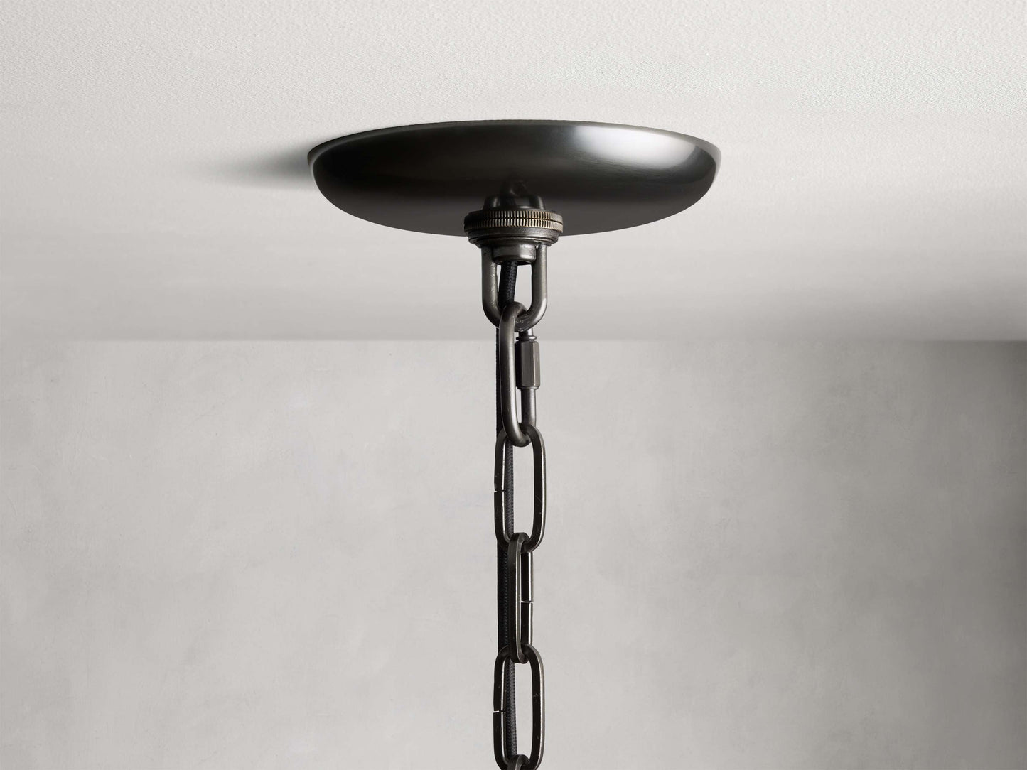 Verona Textured Glass Halo Chandelier