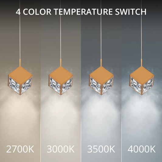 WAC Lighting Ice Cube 5 Light 44" Wide LED Multi Light Pendant