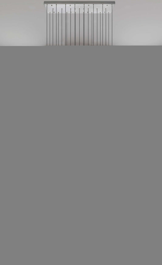 Beau 23 Light 54" Wide Suspension Linear Pendant