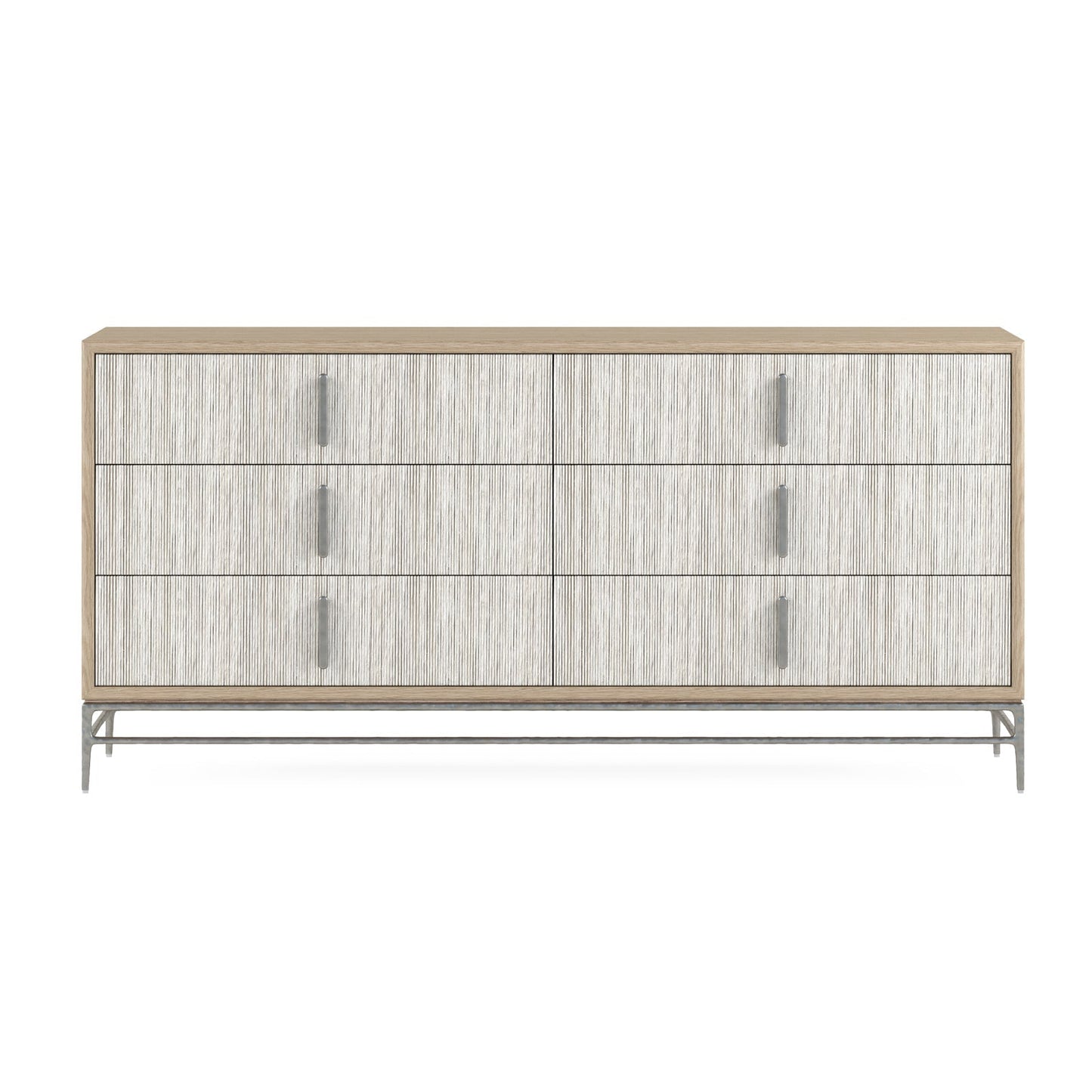 Jonathan Charles Clapotis Danish Cord Double Dresser (500390-BLO-DPC)