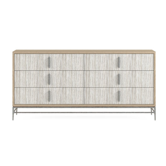 Jonathan Charles Clapotis Danish Cord Double Dresser (500390-BLO-DPC)