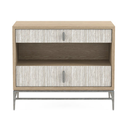 Jonathan Charles Clapotis Danish Cord Nightstand (500424)