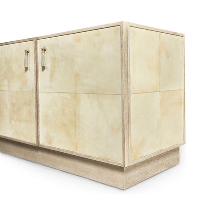 Jonathan Charles Hydra Parchment Entertainment Console