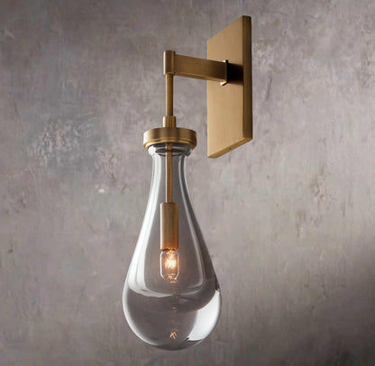 Rainfall Outdoor Wall Sconce