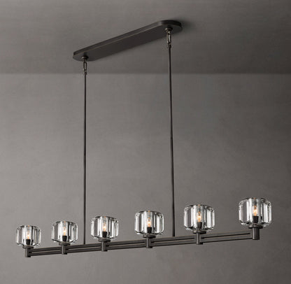 Demarets Rectilinear Linear Chandelier 72"