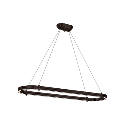 Paxton 54" Oval Linear Chandelier