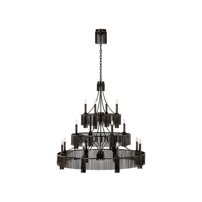 Sutton 50" Three Tier Chandelier