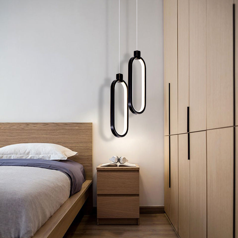 Nordlux AuraLine Wall Lamp – Slim Nordic Minimalist Chandelier Fully Made of Copper