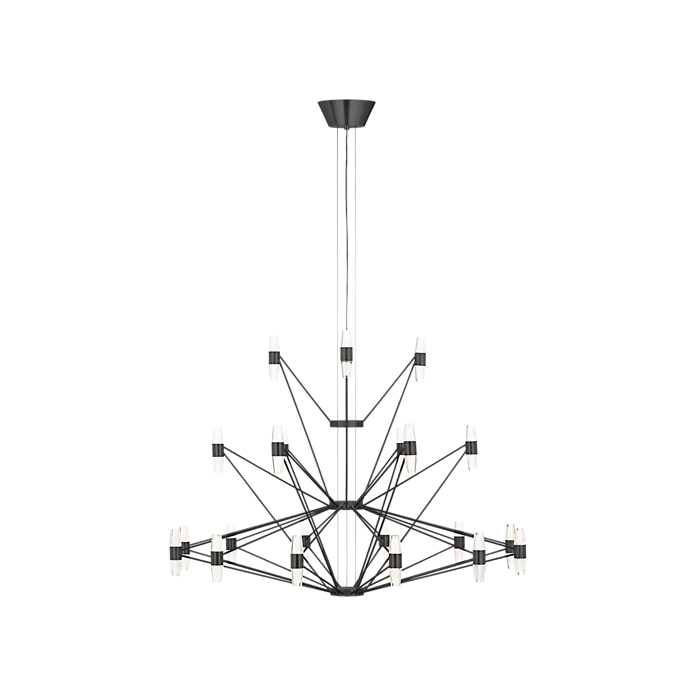 Lassell Three Tier Tall X-Large Chandelier