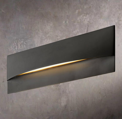 Taza Wide Rectangular Wall Sconce