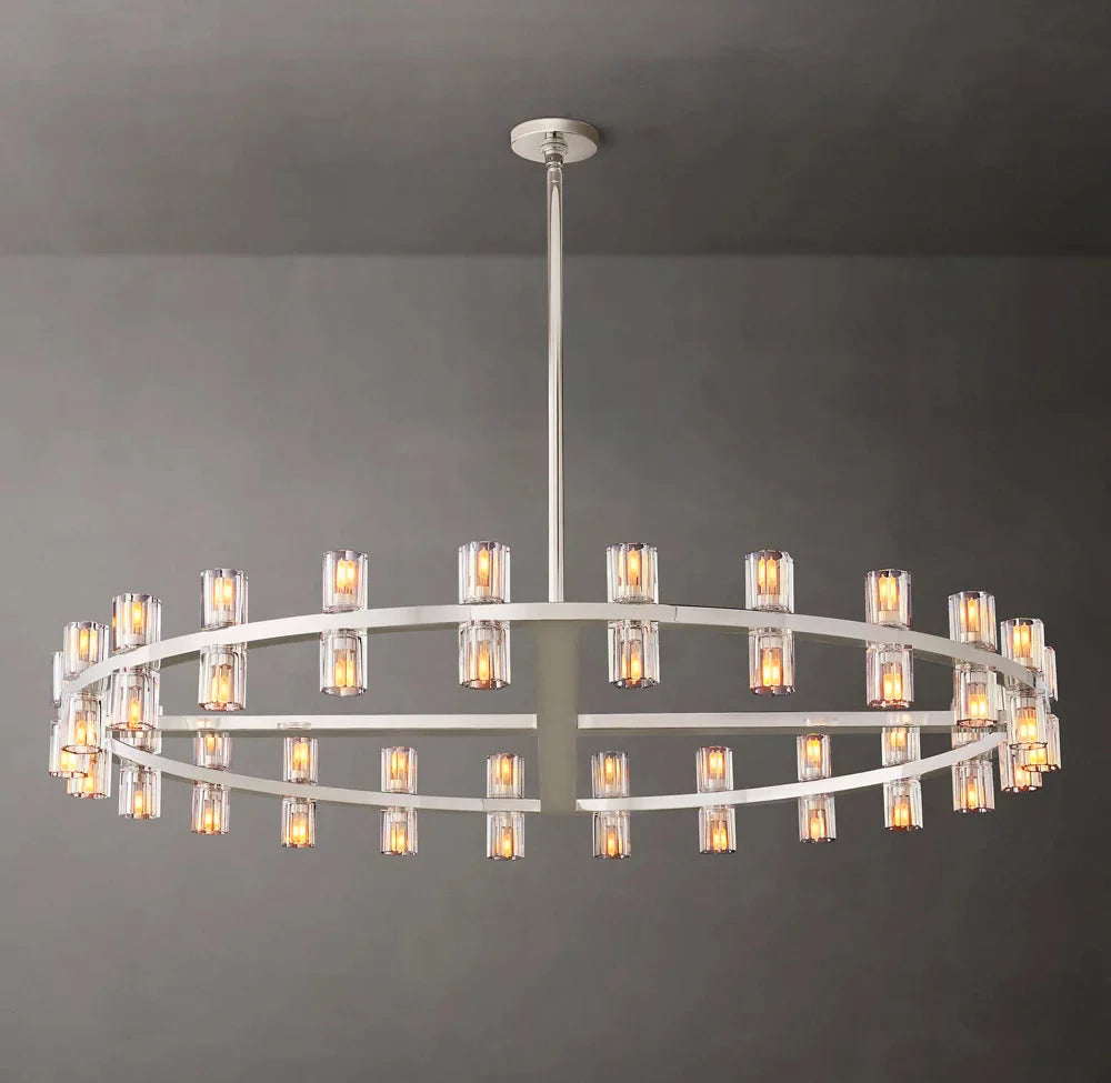 Arcachons Circular LED Chandelier 48"