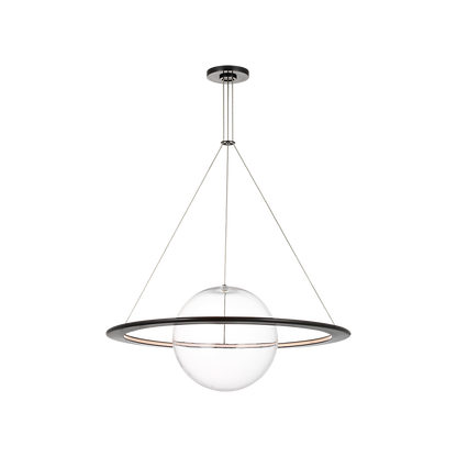 Cosmos 28" Ring and Orb Chandelier
