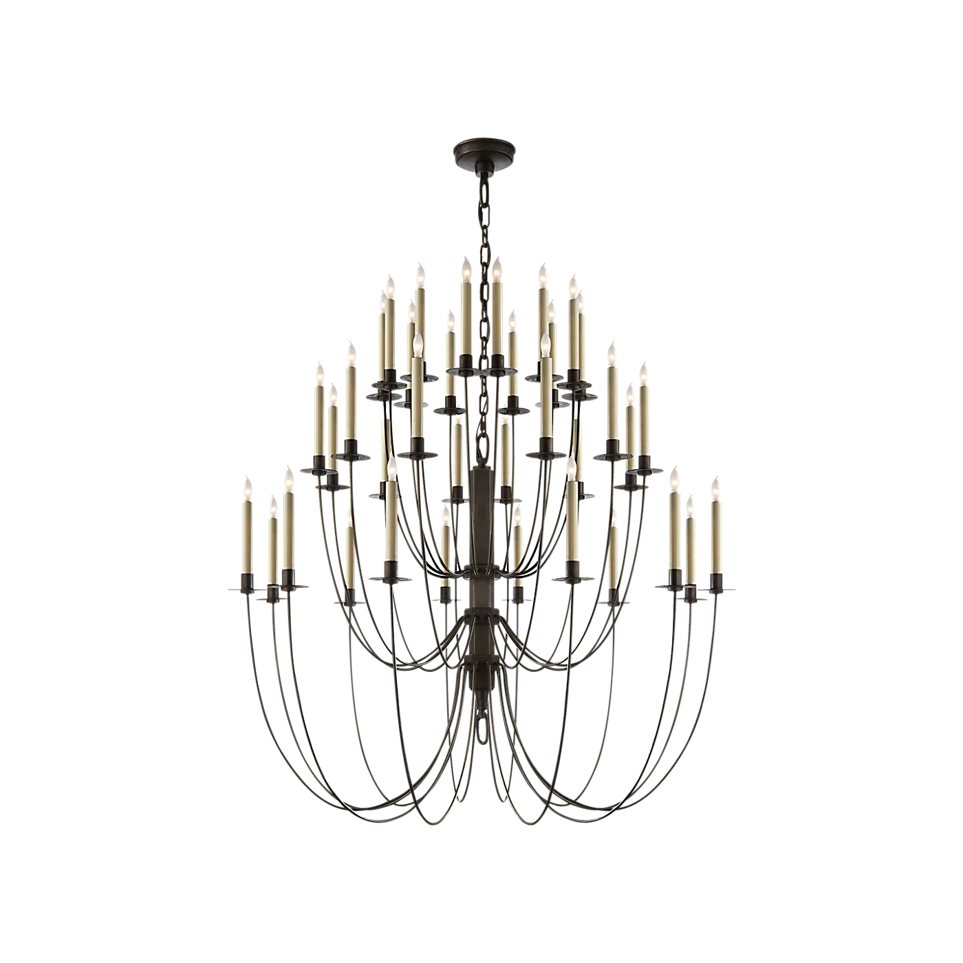 Erika Three-Tier Chandelier