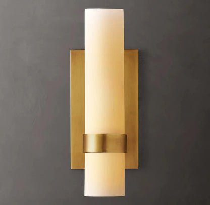 Ravelles Opal Milk Wall Sconce 12"