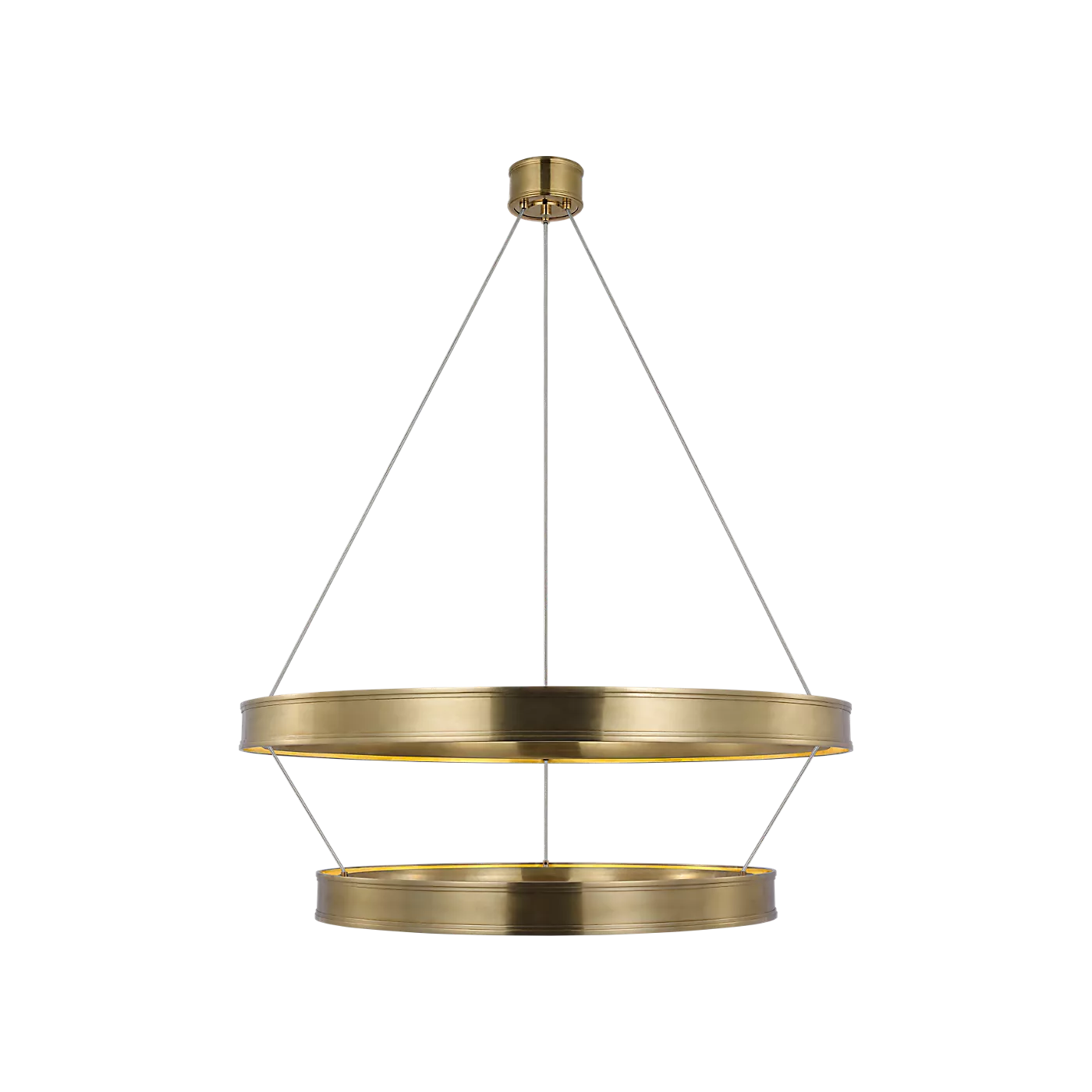Connery 40" Two-Tier Ring Chandelier