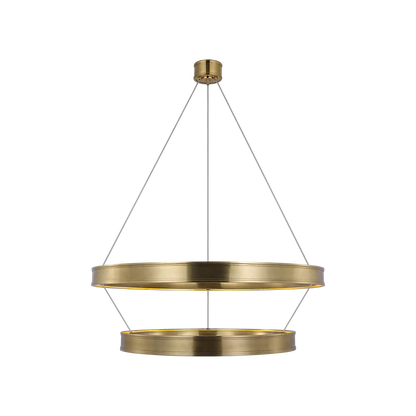 Connery 40" Two-Tier Ring Chandelier