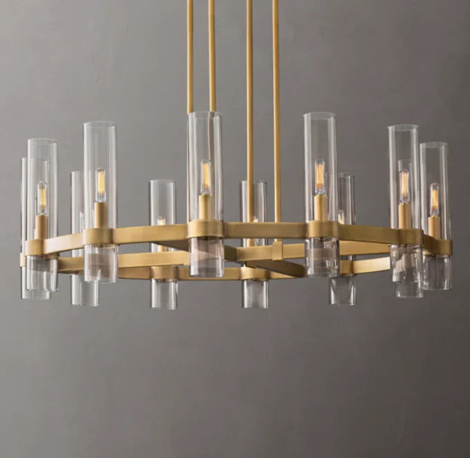 Ravelle Round Chandelier 36"