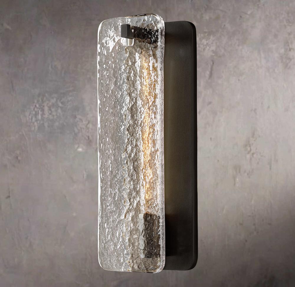 Calamette Glass Wall Sconce
