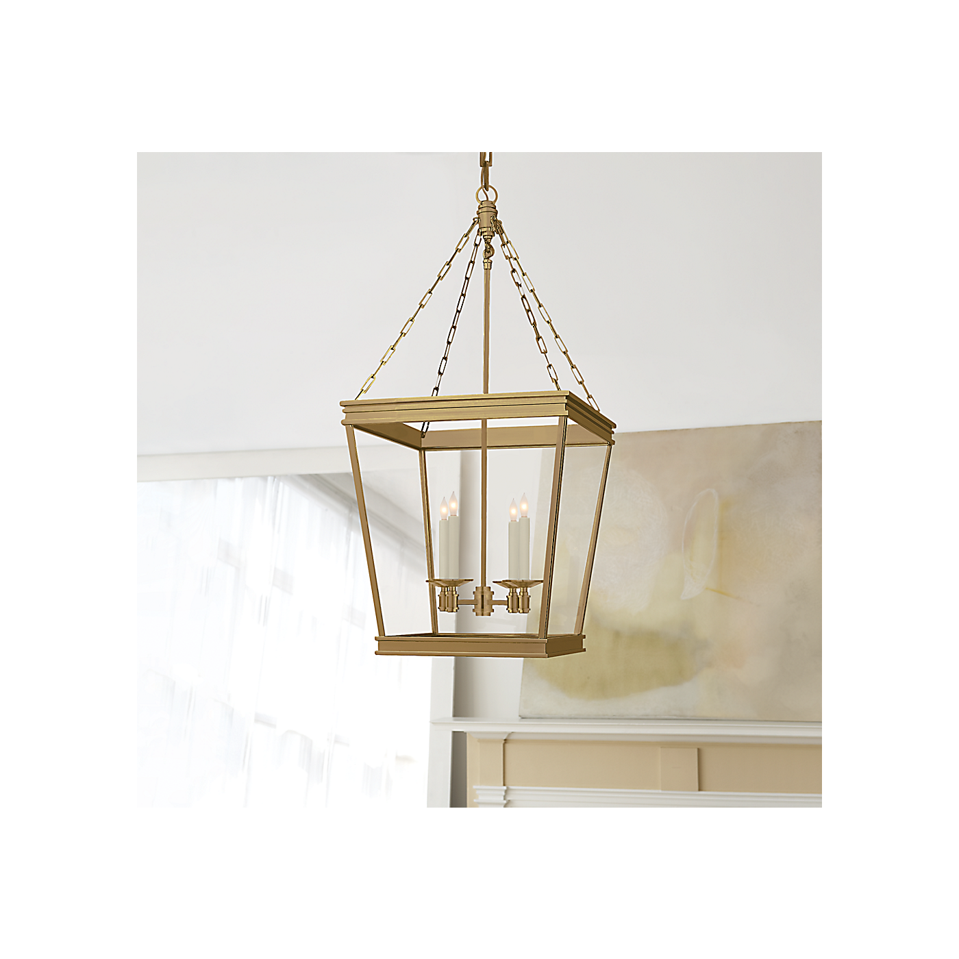 Launceton Medium Square Lantern