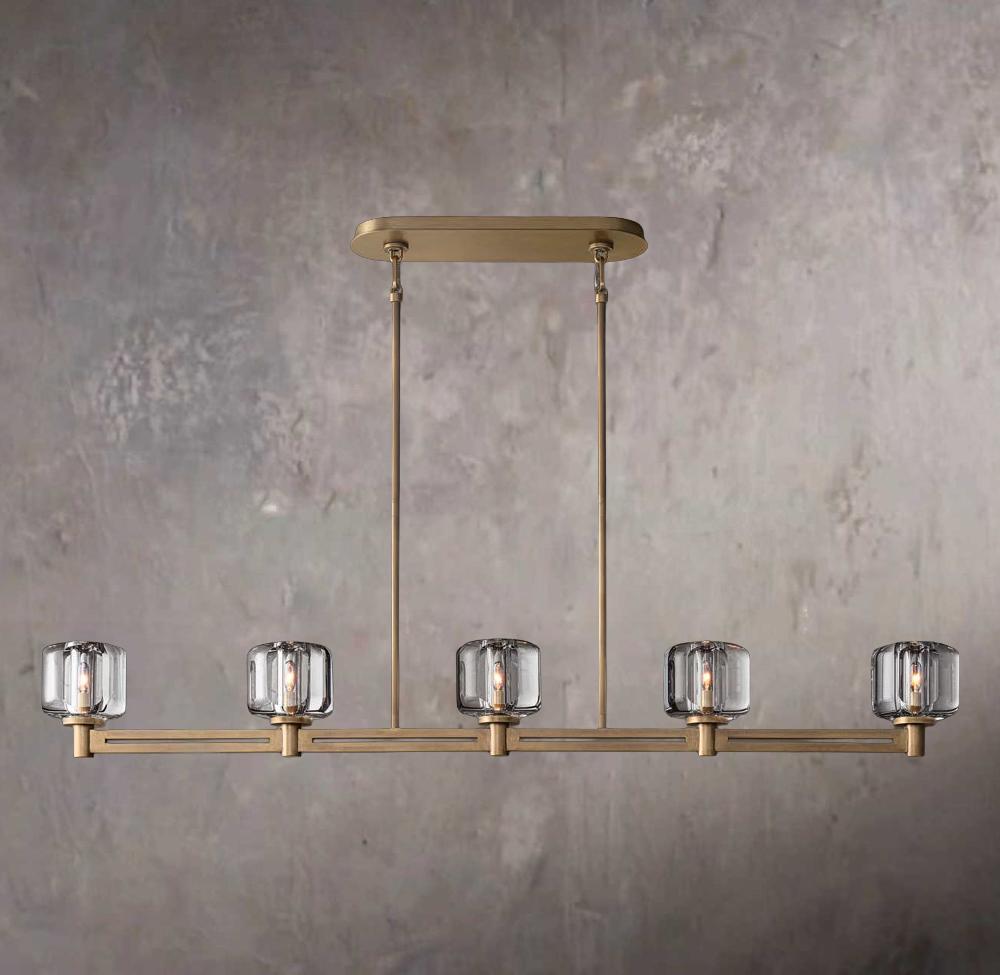 Demaret 54" Linear Ceiling Chandelier