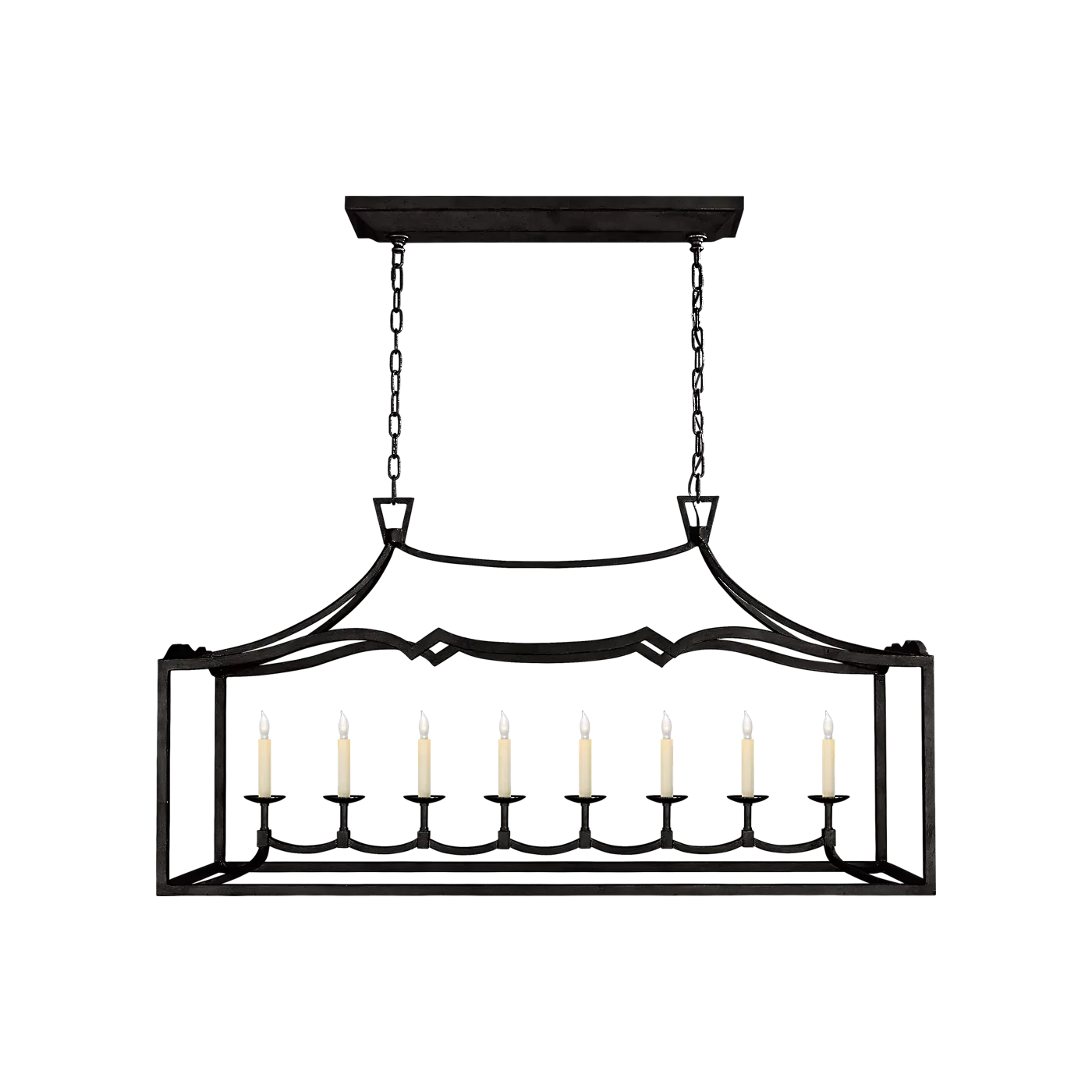 Fancy Darlana Large Linear Pendant