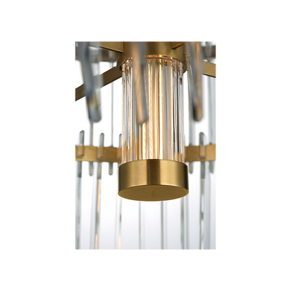 Killarney 32" Layered Drum Chandelier
