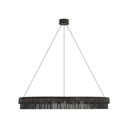 Differo 50" Layered Ring Chandelier