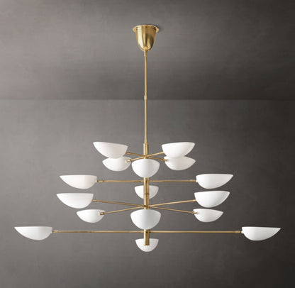 Graphic Chandelier 70"