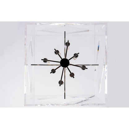 Travis 8-Light Chandelier in Polished Nickel 20L x 20W x 26.5H