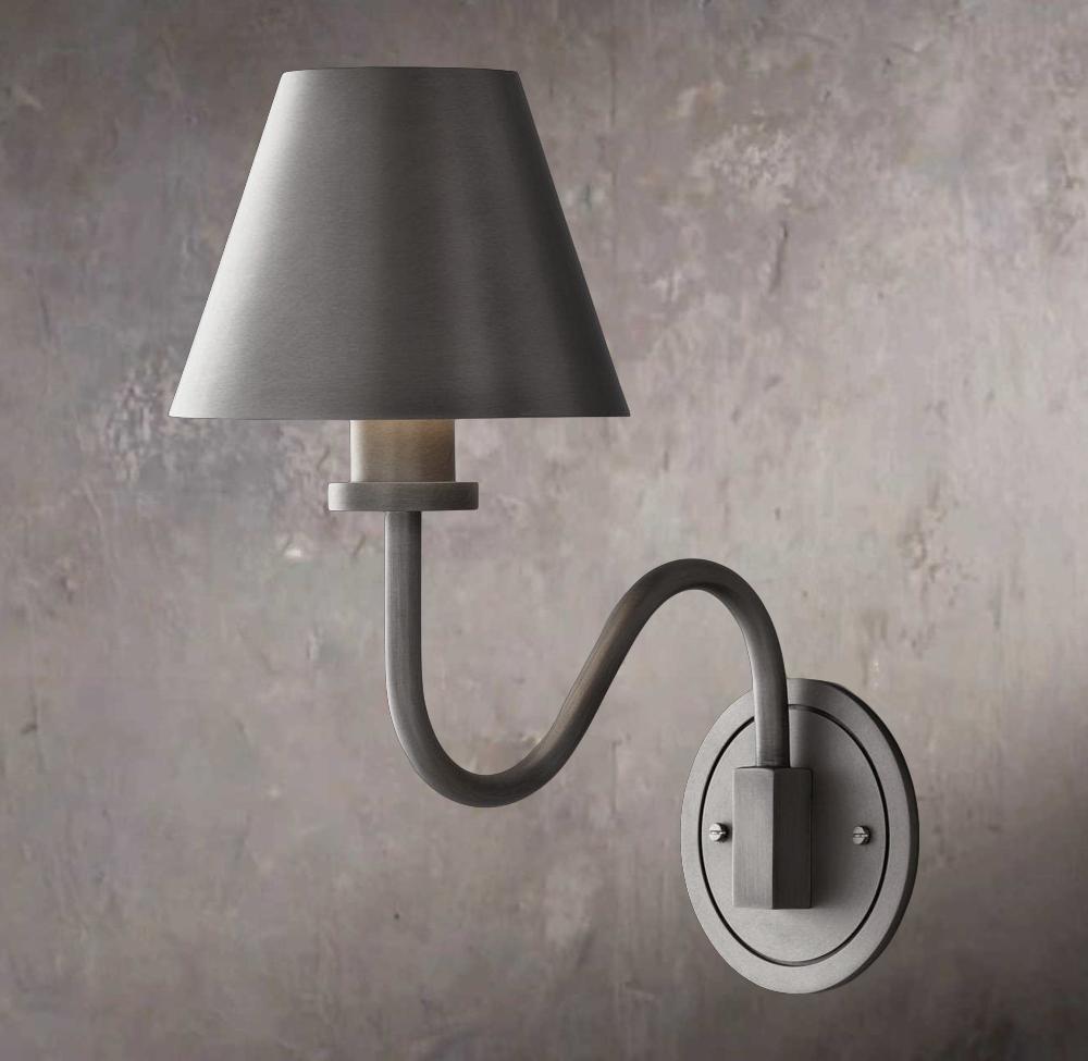 Clarences Curved Wall Sconce