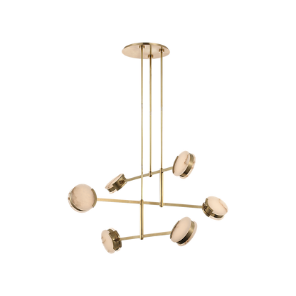 Melange 54" Multi-Positional Chandelier