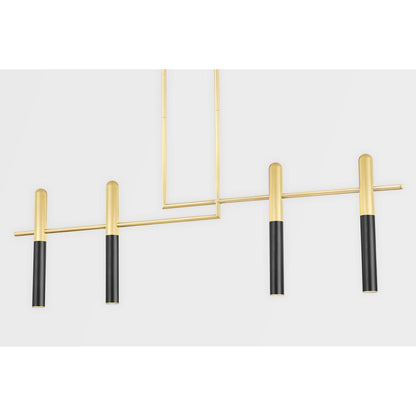 Thurston 6-Light Chandelier in Aged Old Bronze 56.75L x 56.75W x 12.25H