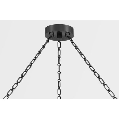 Rosendale 1-Light Chandelier in Polished Nickel 42L x 42W x 2.25H