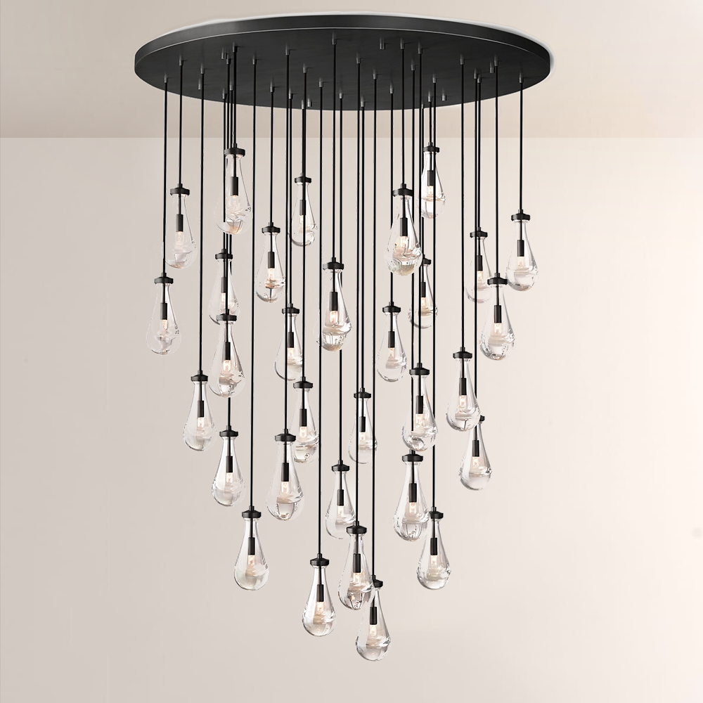 Raindors Round Chandelier 60"