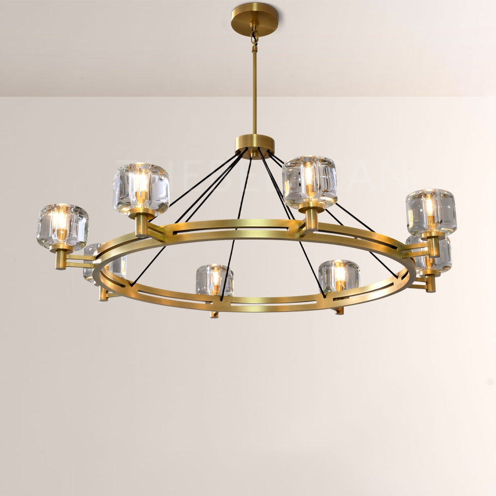 Sebendor Round Chandelier 48"