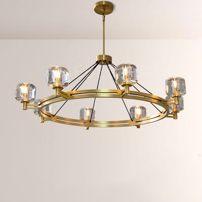 Sebendor Round Chandelier 48"