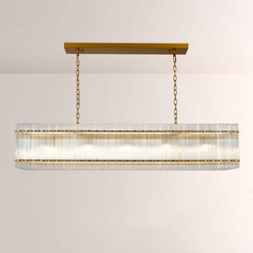 San Marco Rectangular Chandelier 54"