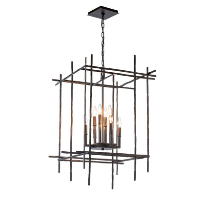 Tura 8-Light Large Chandelier 8-Light in Oil Rubbed Bronze